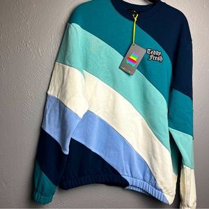 Teddy Fresh Patchwork Crewneck